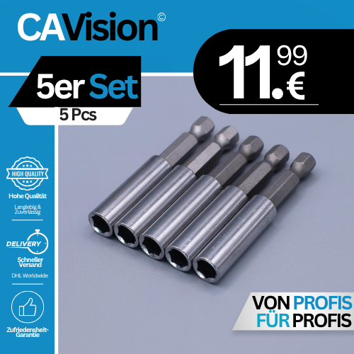 Magnetische 1/4-Zoll-Bithalter-Verlängerung