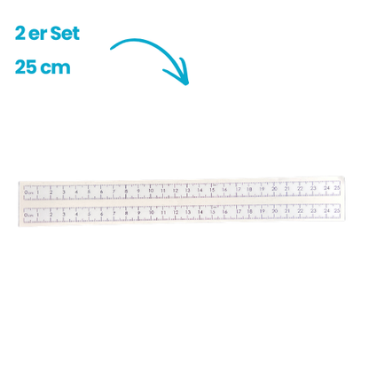 2er Set Selbstklebende Maßbänder