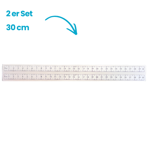2er Set Selbstklebende Maßbänder