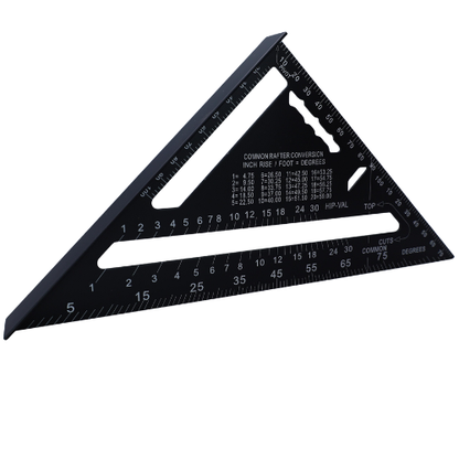 Metrischer Winkelmesser 90°/45°