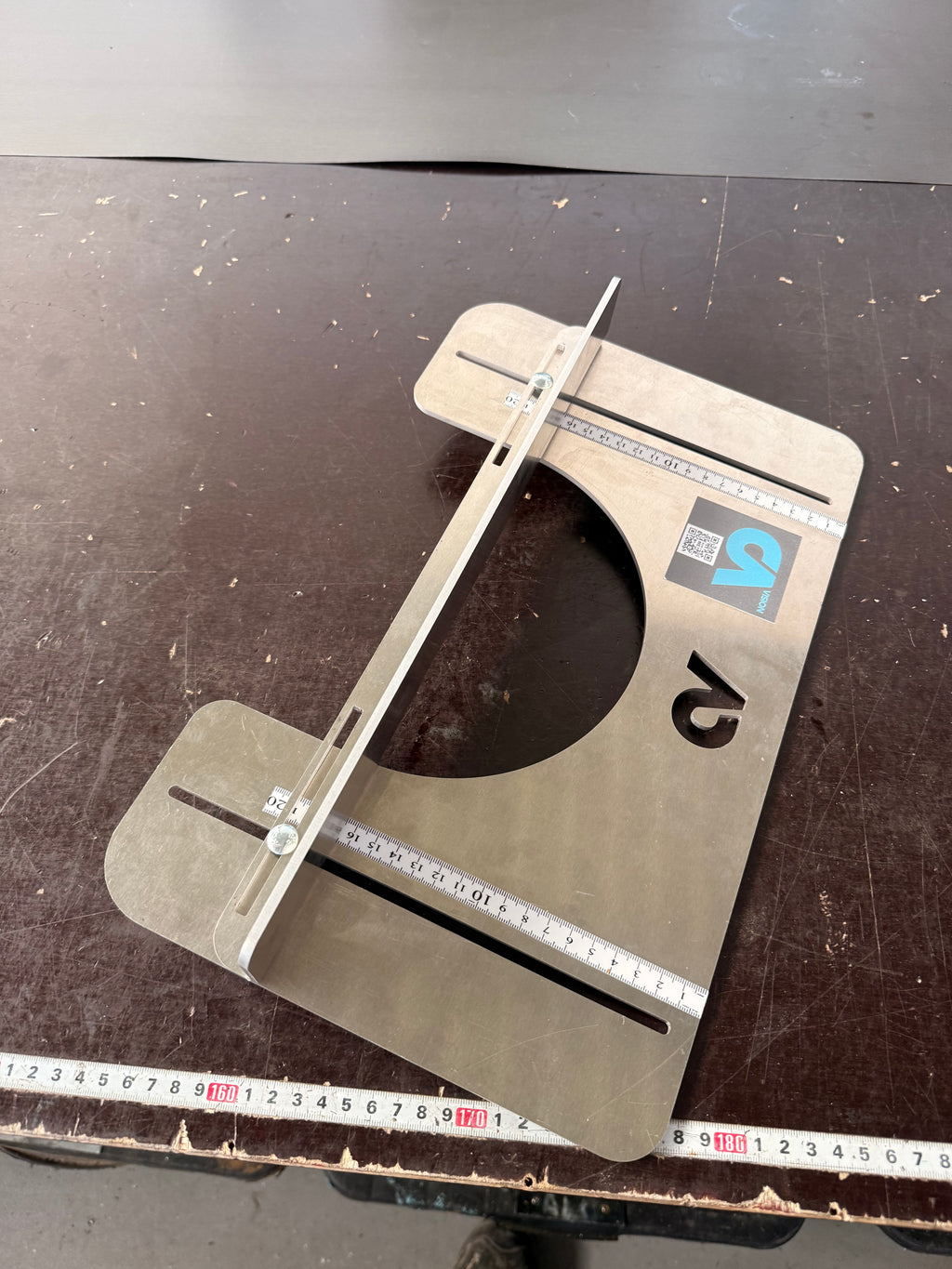 SchnittFix Anreißschablone für Dachziegel