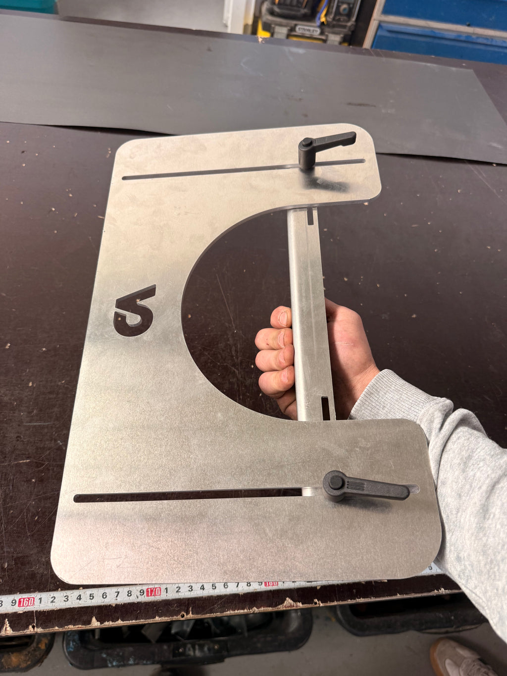 SchnittFix Anreißschablone für Dachziegel