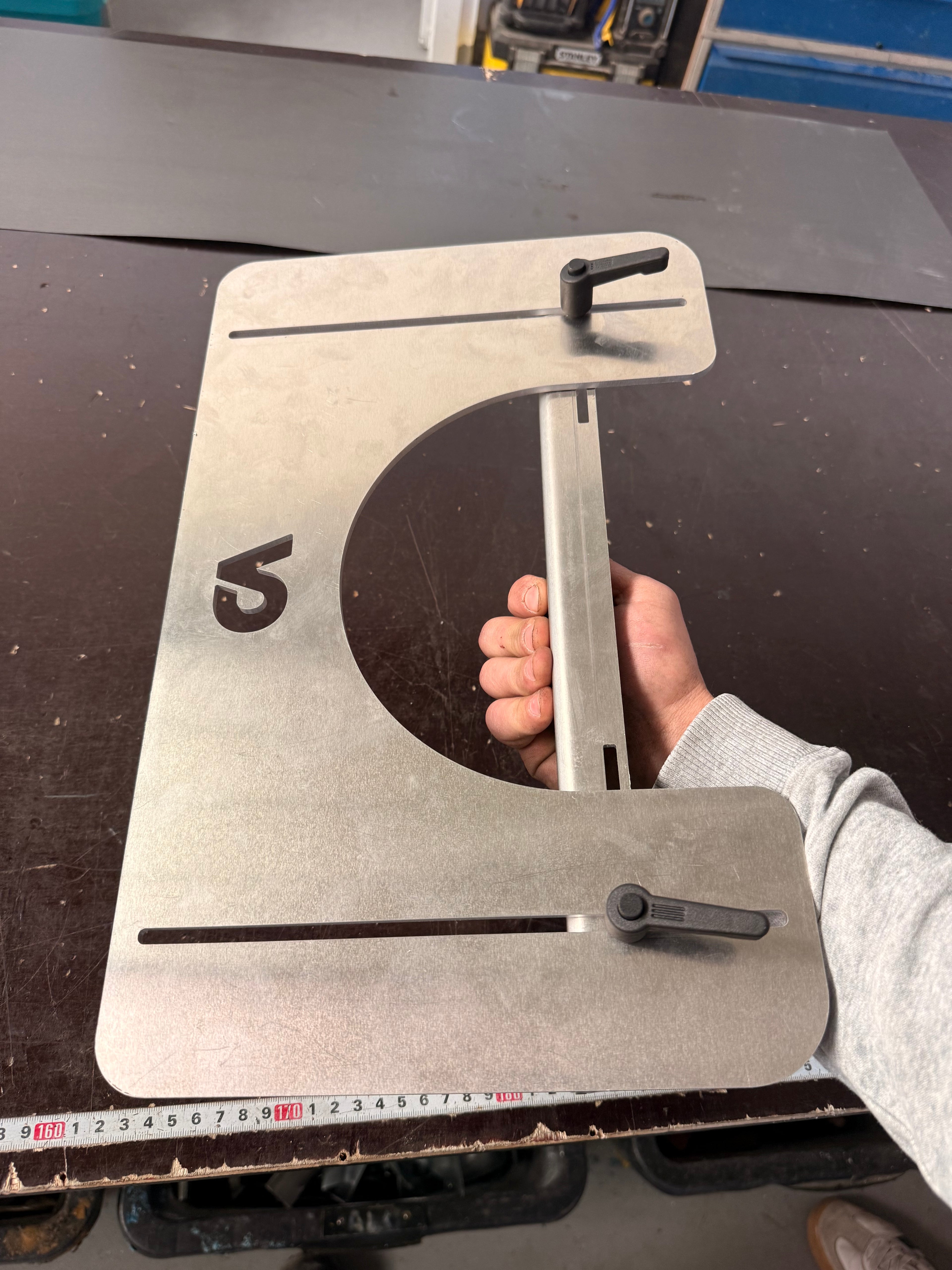 SchnittFix Anreißschablone für Dachziegel