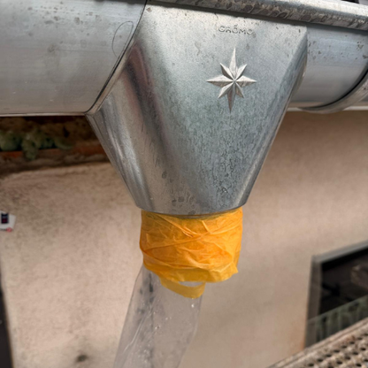 Dachsanierung Fallrohr
