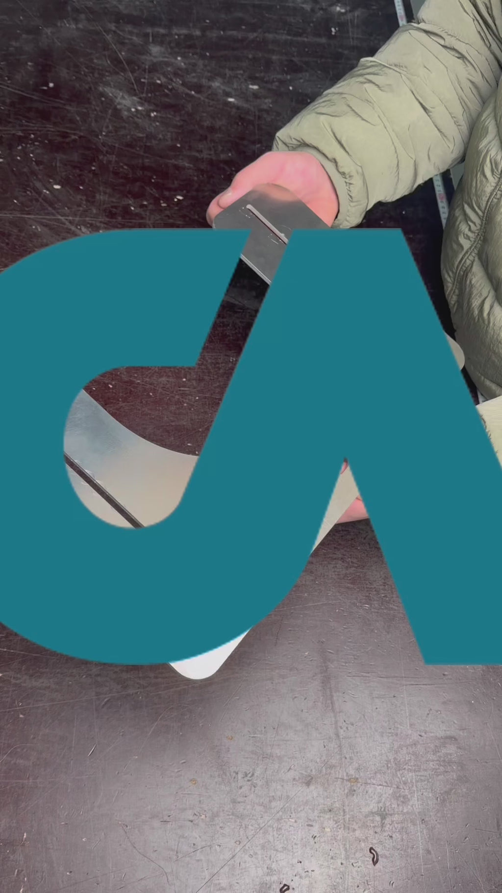 SchnittFix Anreißschablone für Dachziegel