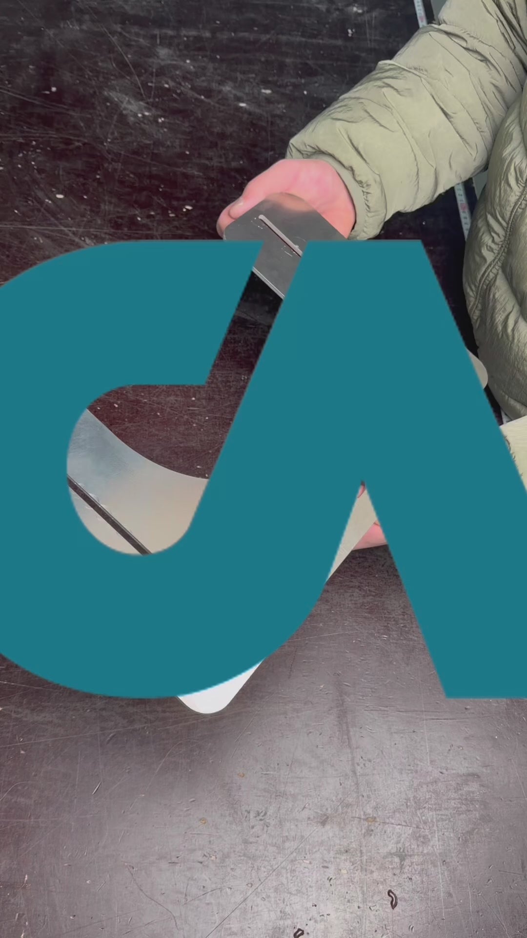 SchnittFix Anreißschablone für Dachziegel